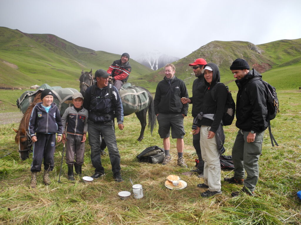 Randonnée à cheval dans les monts célestes